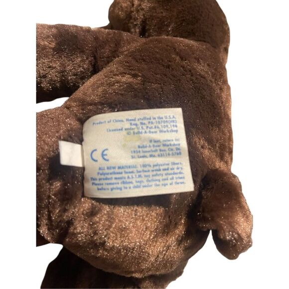 Build-A-Bear Kids Brown White Puppy Dog Plush Stuffed Animal - Picture 8 of 9